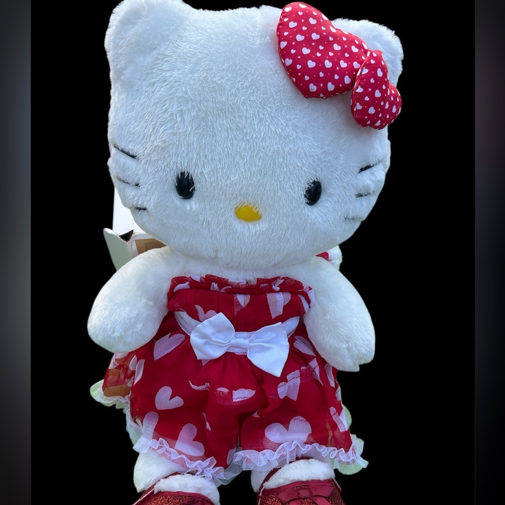 Hello Kitty build a bear , Valentines ready !!